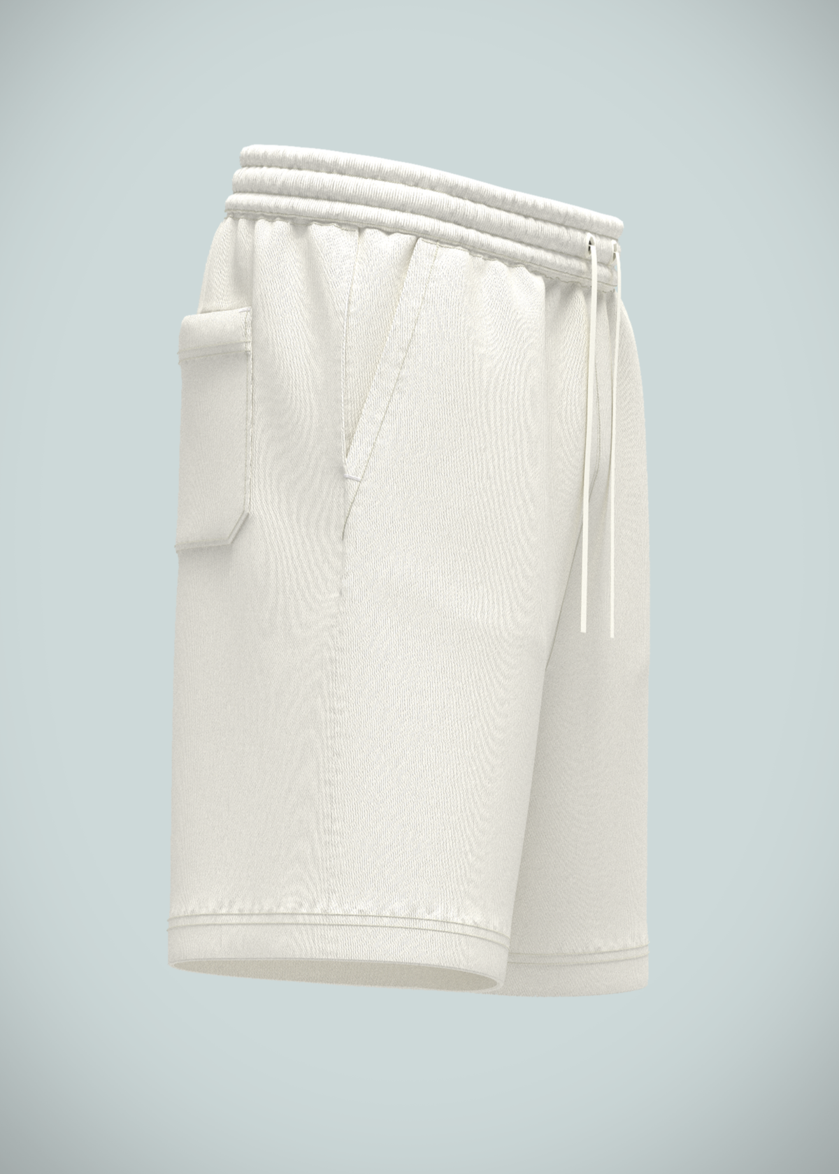 Iron Sweat Short Pattern