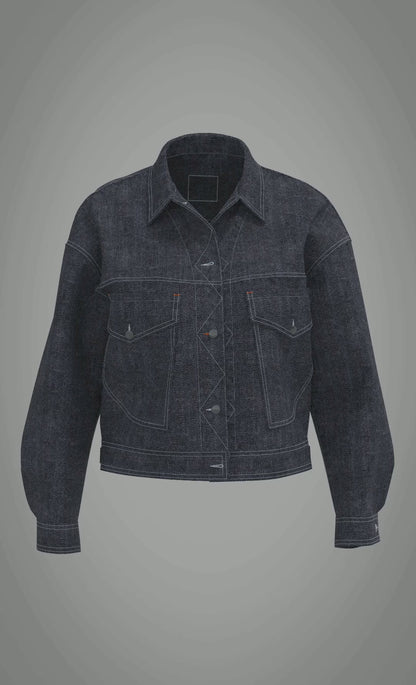 Fior Denim Jacket Pattern